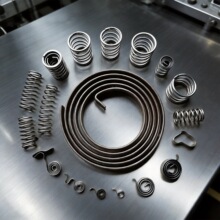 门锁具涡卷弹簧指纹家用门锁复位簧执手扁簧通用回弹锁具发条弹簧