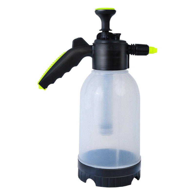 Regadera pulverizadora manual de 2L, alta presión, transparente, para jardinería y uso doméstico