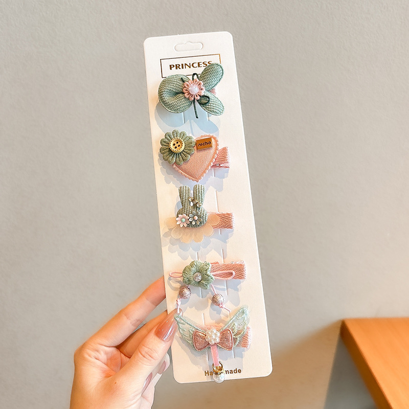 Bebé no duele el pelo del pelo fetal clip de pelo accesorios para el cabello hembra infantil clip de pelo niños horquilla accesorios pequeña princesa bebé tocado