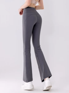 Women's High Waisted Yoga Pants with Breathable Mesh-Blend Fabric for All Season Exercise