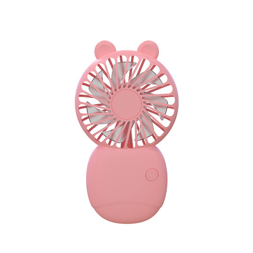 2024 New Summer Portable USB Charging Handheld Fan Cute Pocket Dormitory Desktop Mini Fan