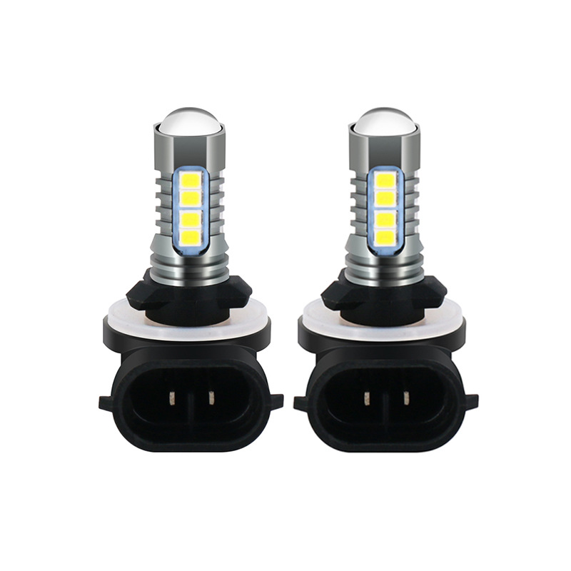 Directo de fábrica coche LED Luz de niebla 881 880 2835 3030 16smd resalte lente frontal bombilla de luz antiniebla