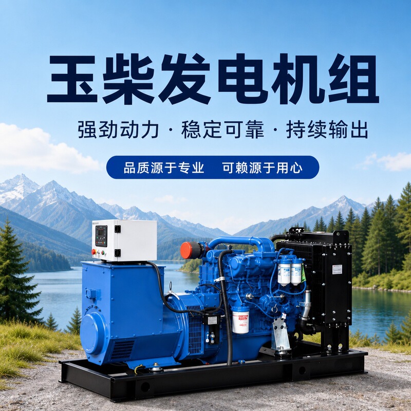Yuchai diesel generator set manufacturer 100/200/300/500KW three-phase outdoor mine site backup power