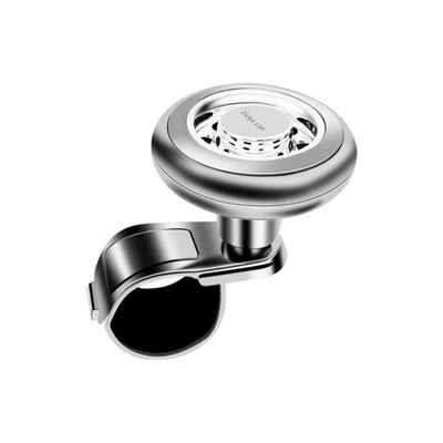 Rundong car steering wheel Steering wheel booster - silver
