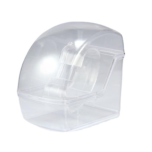 Transparent watch box holder, hanging pendant display, dual-purpose plastic watch display box, children's watch packaging box, retail and wholesale