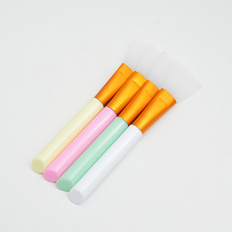 Cepillo de mascarilla de silicona para ajustar la mascarilla Cepillo de silicona Cepillo de belleza Máscara de arcilla suave de silicona para aplicar la herramienta de spa Cepillo de maquillaje