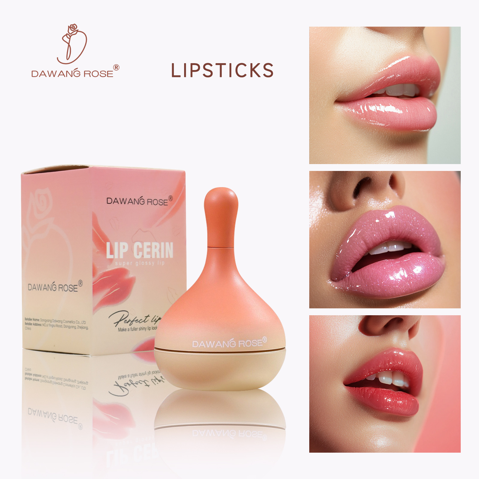 Transparent Lip Plumping Oil Exclusive Moisturizes Reduces Lip Lines Elasticizes Nourishes All Skin Types Cosmetics_voghion.com