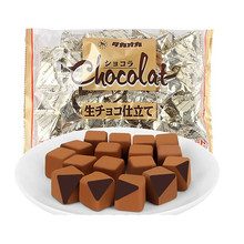 日本進口chocolat高崗高岡原味香醇生巧克力焦糖網紅休閑零食禮物
