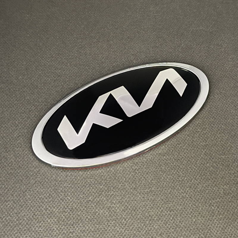 Suitable for Kia New Car Logo Kn Hood Front Logo Kia Rear Tail Logo Modified Sorento K5 K2 K4 Car Logo