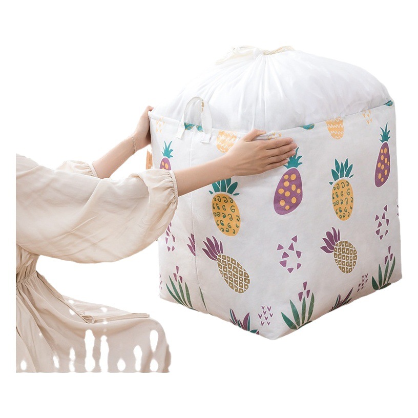 Bolsa de edredón de ropa Big Mac bolsa de almacenamiento cesta de lavandería en movimiento bolsa de embalaje de equipaje plegable bolsa de almacenamiento doméstico