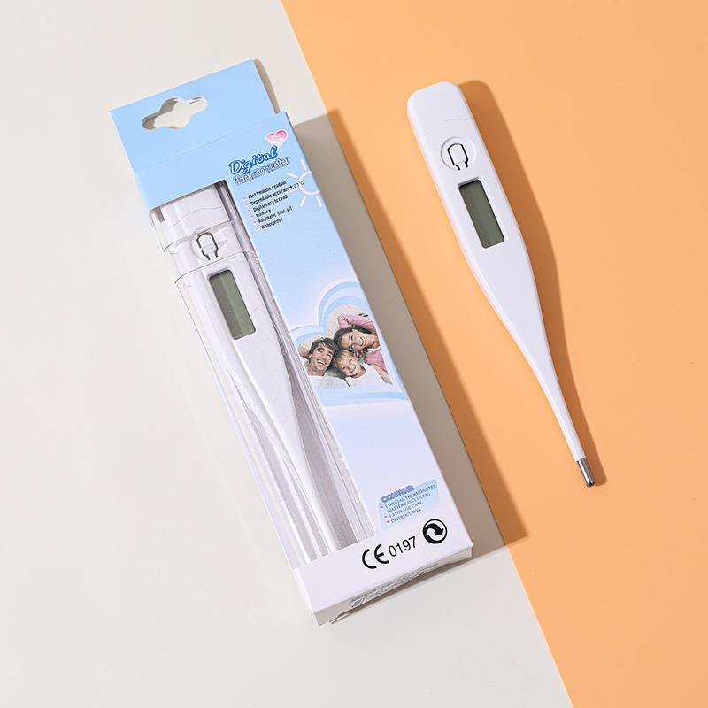 Bebé termómetro digital duro cabeza humana axila adulto termómetro Fahrenheit grados Celsius termómetro electrónico