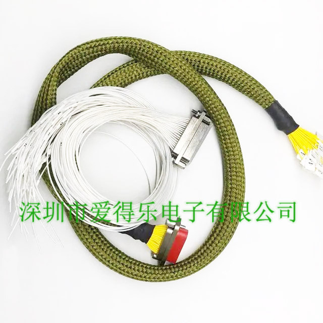 Adele/ADL J30JA-100TJ J30j Series Micro Rectangular Electrical Connector with Wire Length Optional