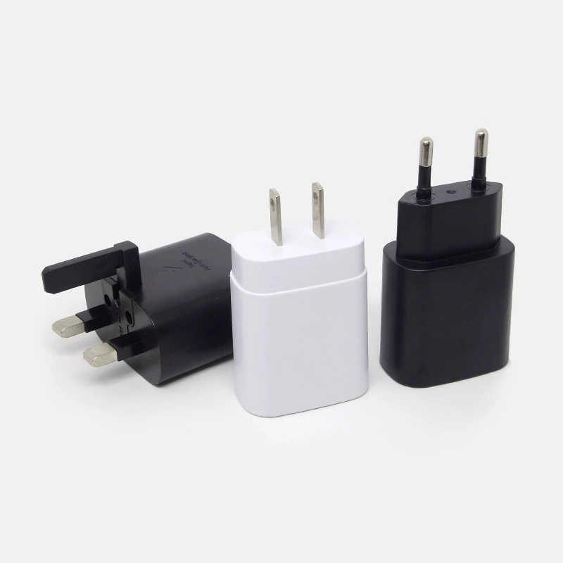 Подходит для использования Samsung мобильного телефона быстрая зарядка TA800 USB-C зарядное устройство правила США и Европы супербыстрая зарядка