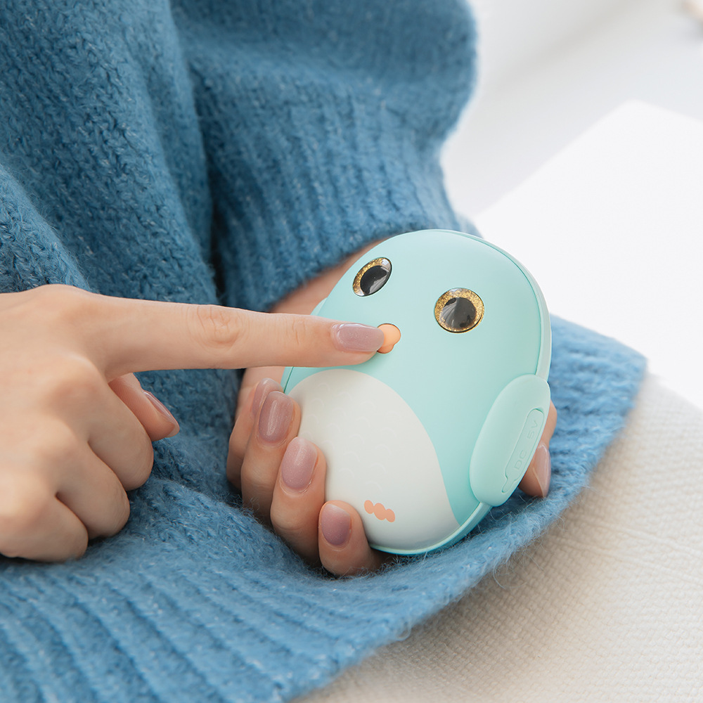 新品萌鷹暖手寶充電寶二合一 防爆保暖冬季可愛萌寵暖手寶禮品