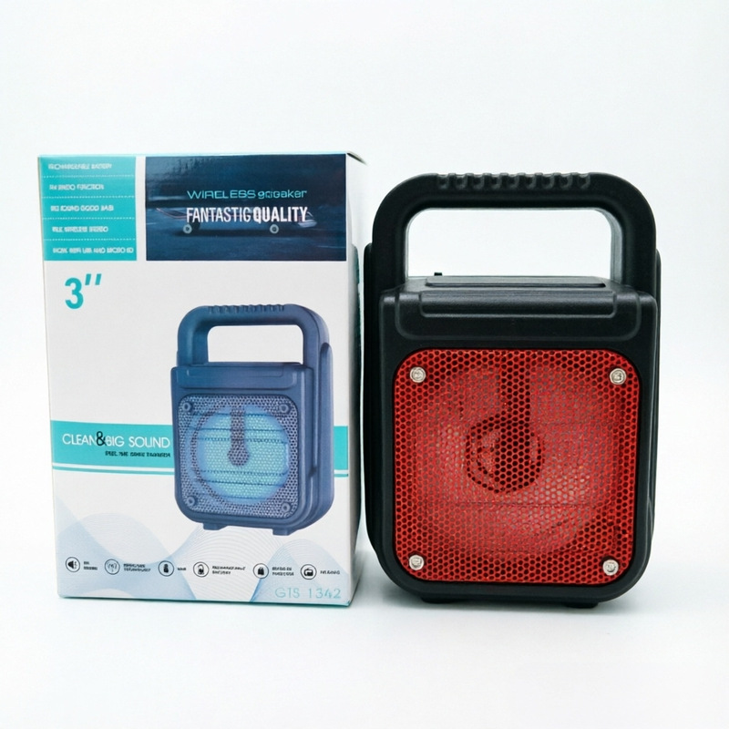 New Gts-1362 Wireless Bluetooth Speaker Desktop 3inch Portable Rgb Heavy Bass Bluetooth Mini Speaker