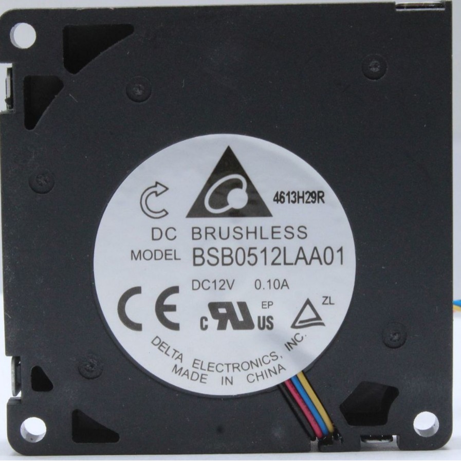 BSB0512LAA01 全新台达 12V 5010 静音4线PWM 涡轮鼓风机散热风扇