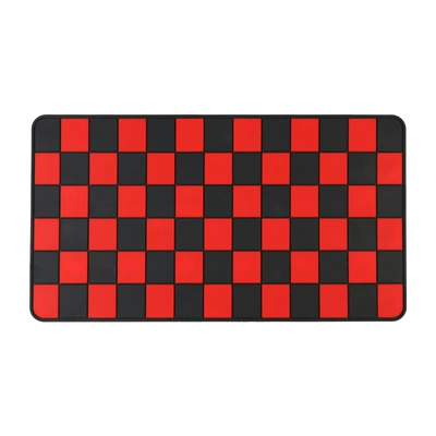 Anti-slip mat Car Accessories, Anti-Slip Center Console - quartet-black-and-red-27-15cm
