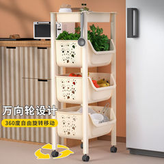 廚房架子置物架落地多層貨架家用新款置物調料收納架廚房用品百貨