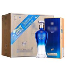 蓝色经典天之蓝42度480ml绵柔型白酒整箱装 洋/河天之蓝42度480ml