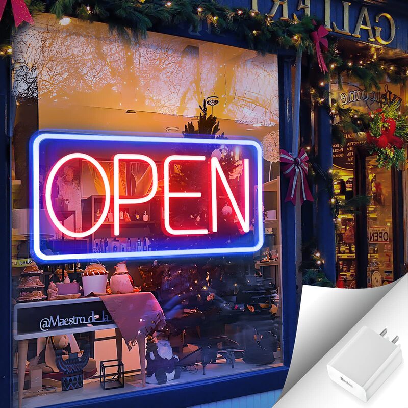 Amazon popular neon light business sign open sign dimming neon light bar cake shop decorative light plate Amazon popular neon light business sign open sign dimming neon light bar cake shop decorative light plate