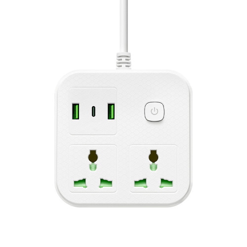 Cross-border supply of Hong Kong version British standard multi-function usb+type-c fast charging socket converter extension cord terminal board