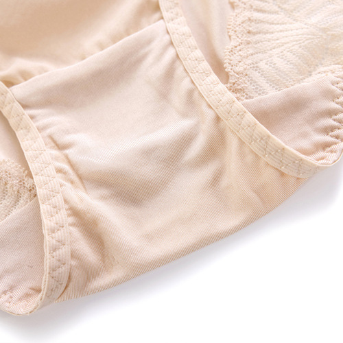 Lady's Silk Underwear Set with Mulberry Silk French Lace Splicing, Thin New Style Underwear Set
