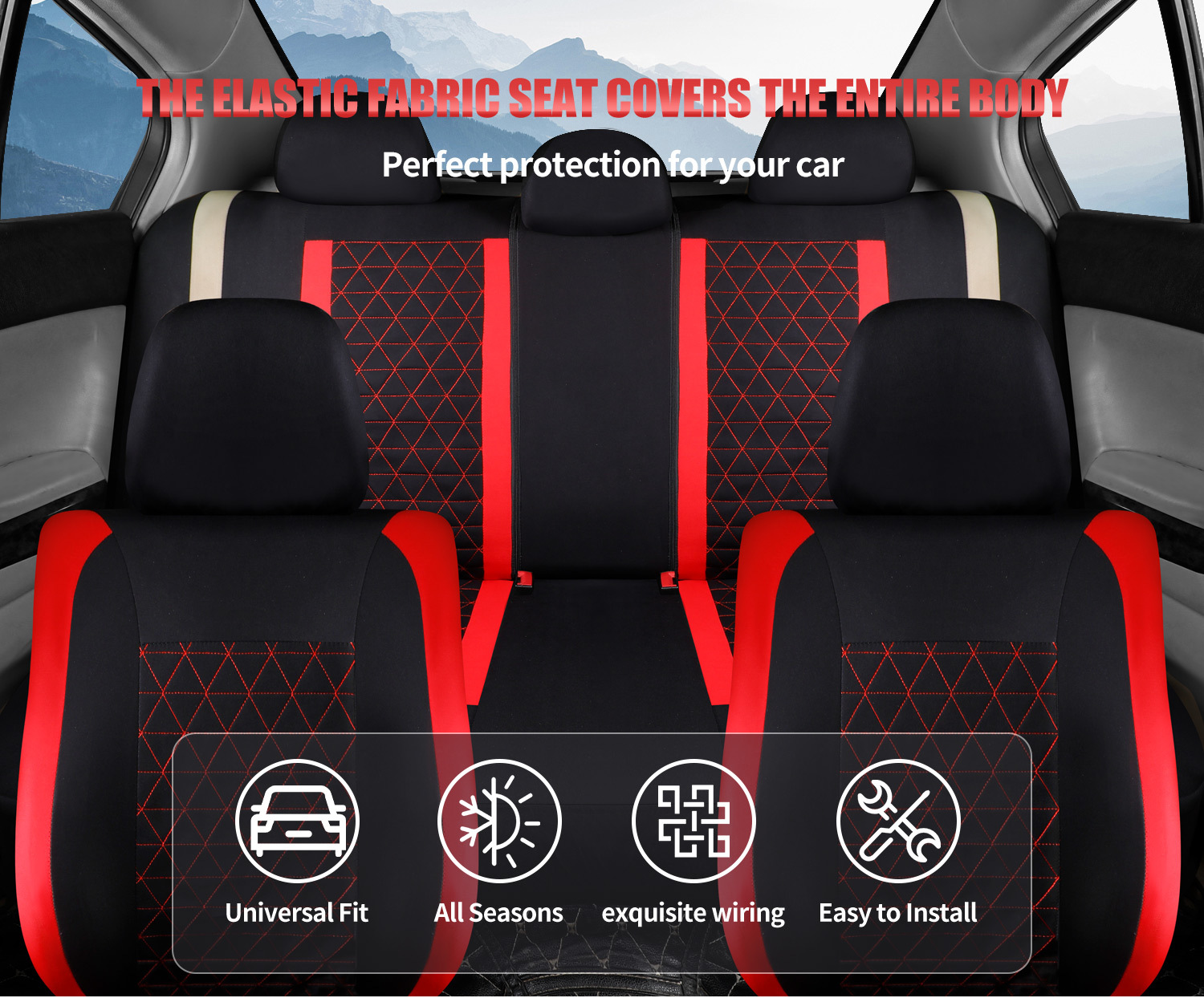 Factory Wholesale Car Seat Covers, Diamond Embroidered Seat Covers, Universal Seat Covers, Foreign Trade Cross-Border Five-Seater Full-Cover Car Seat Covers