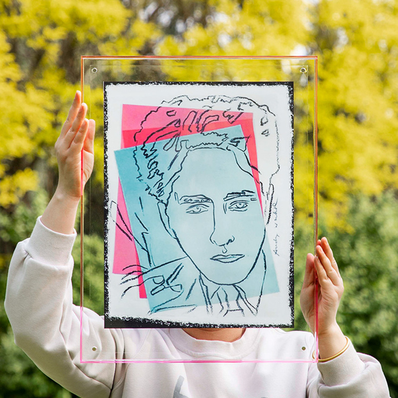 亞克力透明相框洗照片做成相片框擺台裝裱a4海報畫框掛牆創意擺件