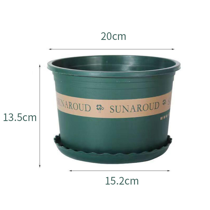 円形プラスチック植木鉢テーブル式ベランダ緑羅鉢植えいちご樹脂植木鉢高モデル新制御根ガロン植木鉢|undefined
