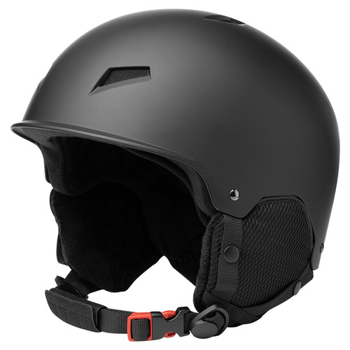 New Ski Helmet Windproof Ear Protection Warm Adult Unisex Single/Snowboard Bike Helmet Winter Snow Helmet