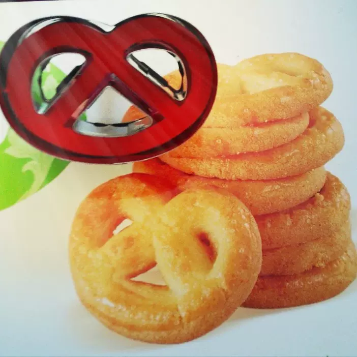 厂家批发 饼干模具经典曲奇手按压式方形不锈钢饼干模具批发