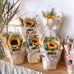 盆栽植木用包装袋、台形バラ用ハンドバッグ、厚手防水多肉植物ギフトバッグ、花束用