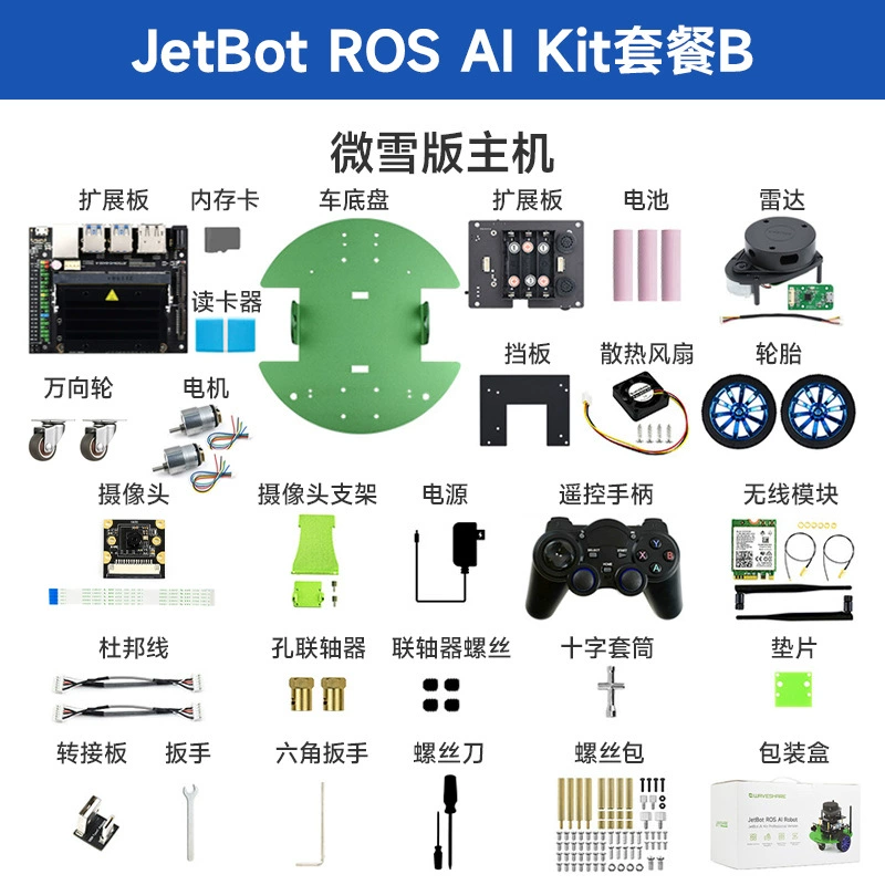 AI платформа развития искусственного интеллекта совместима с набором разработчика Jetson Nano (B01)