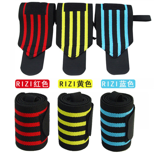 Fitness wristband, basketball, badminton, bench press, weightlifting, bodybuilding training, anti-twist bandage, sports wristband, protective gear