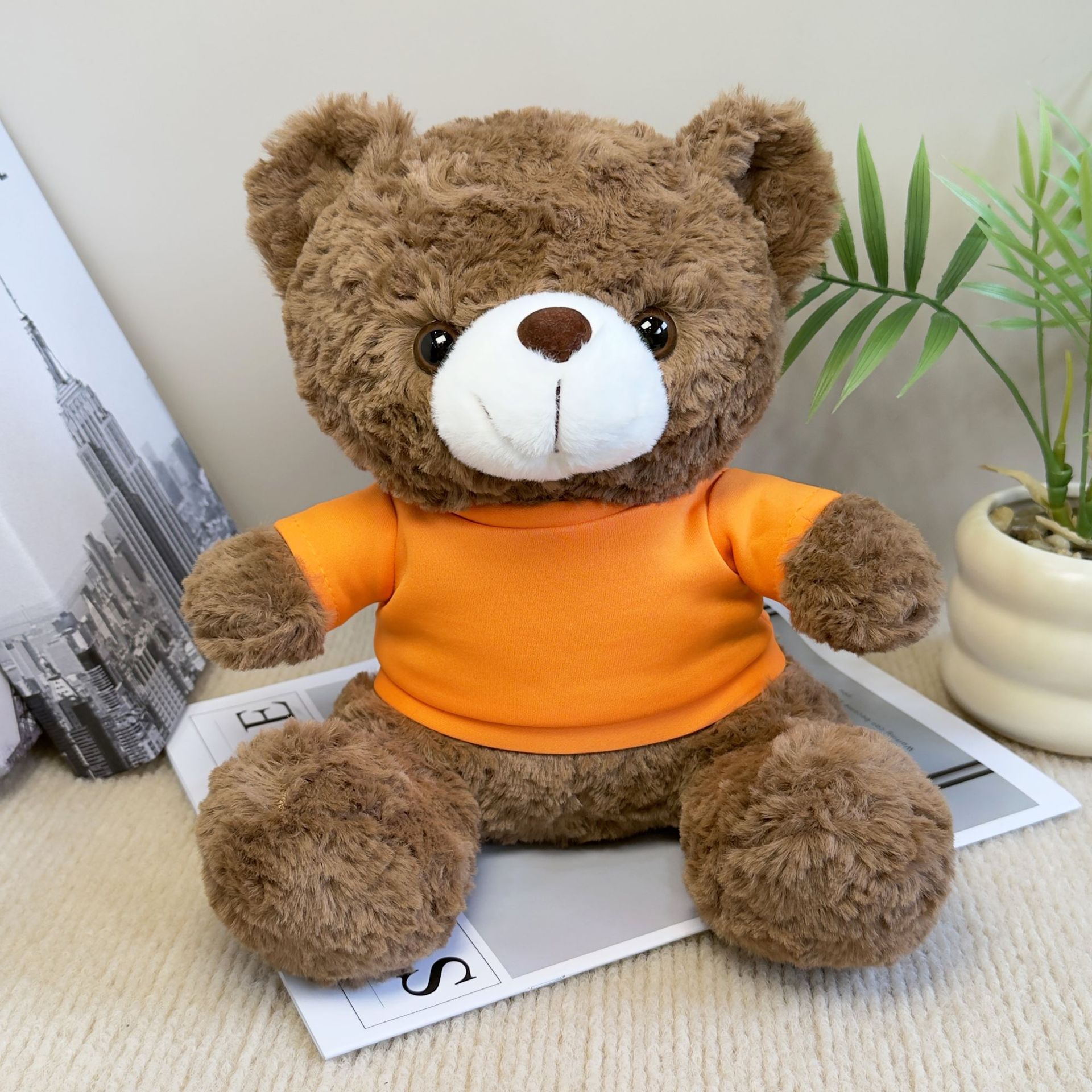 Osos de peluche abrazar osos muñecas muñecas agarrar muñecas regalo para niños impresión LOGO regalo juguetes de peluche