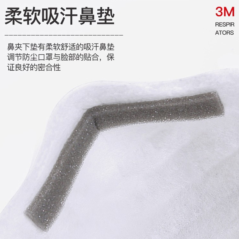 3M máscara al por mayor 8210cn Haze polvo industrial pulido carbón mina de partículas de materia montado en la cabeza máscara de polvo N95