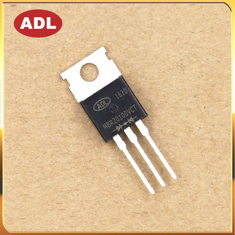 奥德利 MBR20100VCT 低压降 肖特基二极管 20A/100V TO220 LOW VF