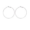 South Korean goods, metal matte earrings