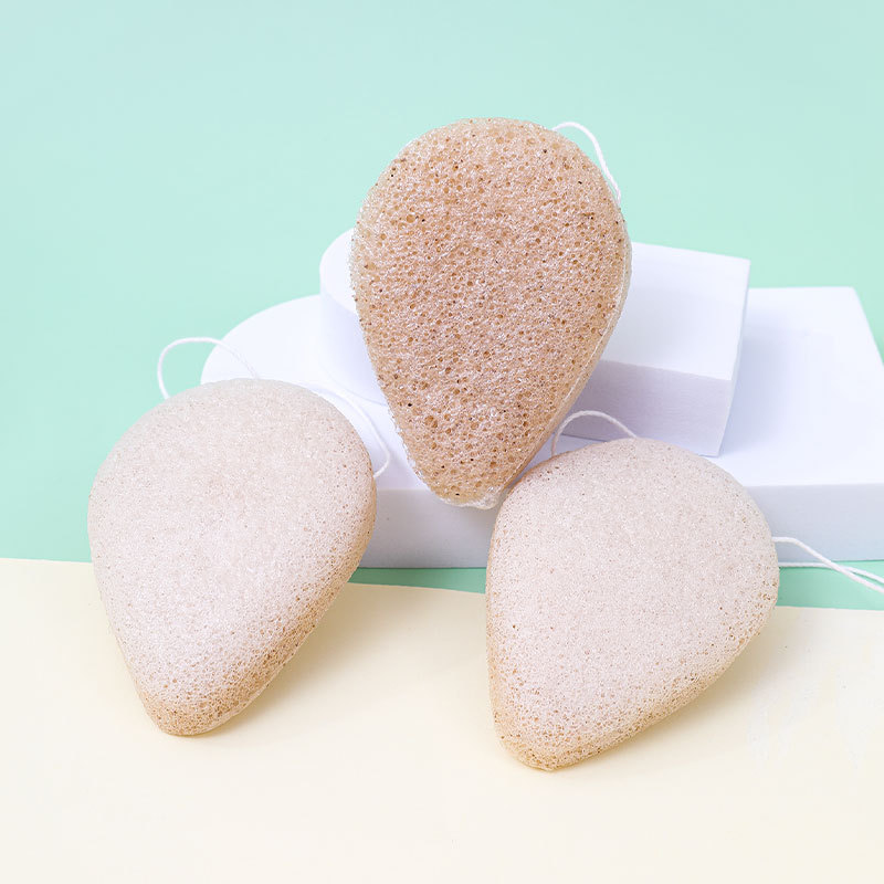 Walnut Conjac, lavabo facial, esponja facial, exfoliación facial, limpieza profunda, lavabo facial al por mayor.