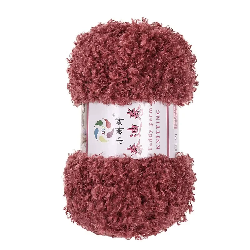 Кати Teddy Rolling Wool Warbur twisted basket Teddy dog special line Korean blog lord three DIY handmade hook needles