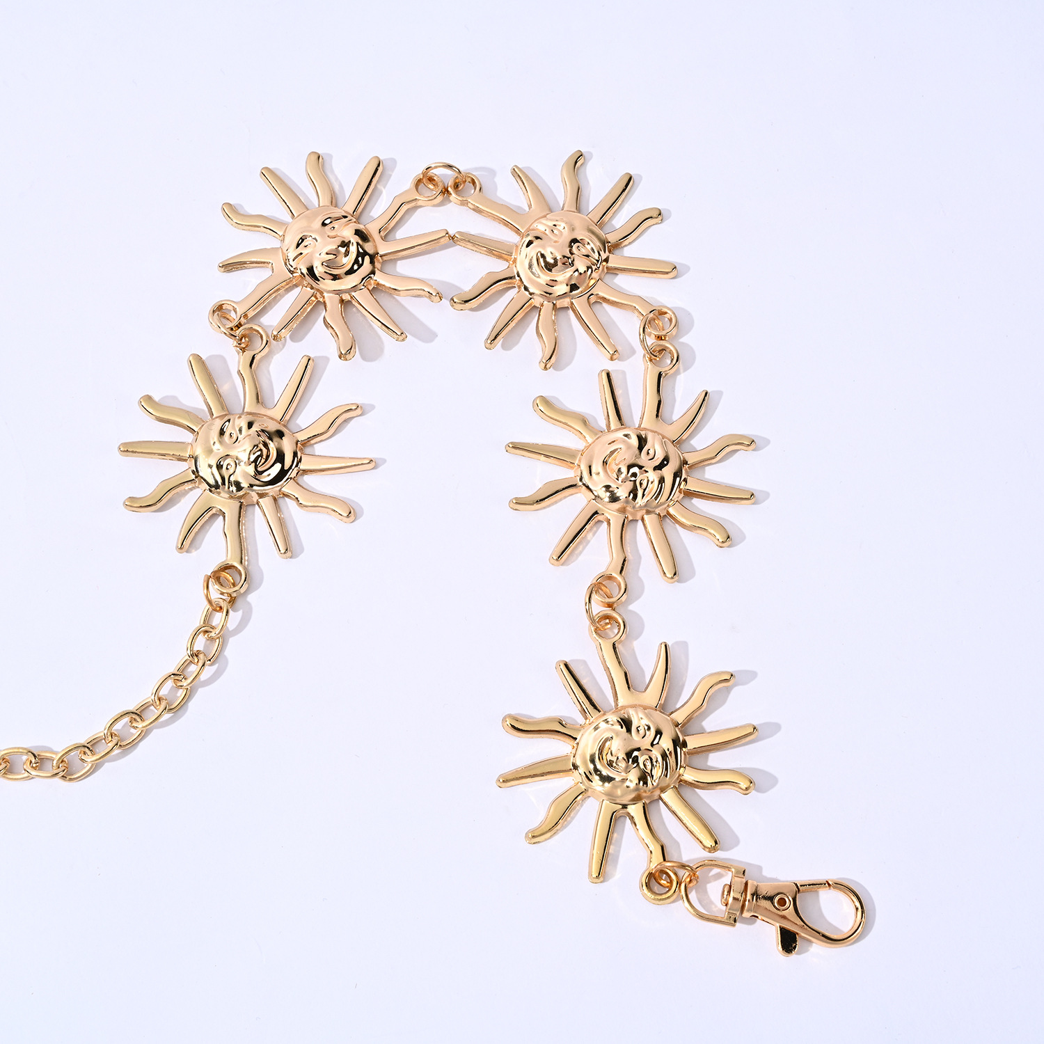 Waist Chain Classification Wholesale Jewelry Retro Classic Style Sun Alloy Waist Chain
