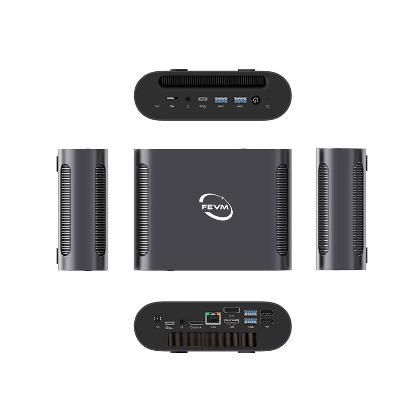 FEVM FA880 AMD R7 8845HS Мини-хост Oculink/USB4 Микрокомпьютер для игр