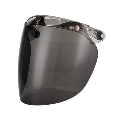 Dəbilqə (Kaska) aksesuarları Half Helmet Three-Button Windproof - dark-tea-slices