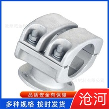 厂家管母线T型线夹MGT电缆固定夹铝合金电缆线夹电缆接线卡子