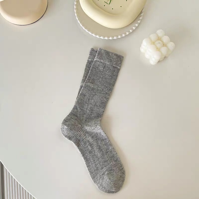 女性用夏用ソックス、薄手のミッドカーフソックス、韓国風純綿パイルソックス、卸売スイートスタイル中空メッシュストッキング、トレンディソックス|undefined