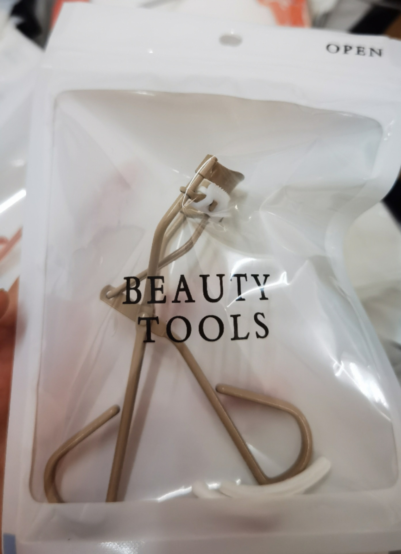 Hot Pink rizador de pestañas con peine novato curling pestañas postizas herramienta auxiliar curling Dispositivo portátil pestañas parciales