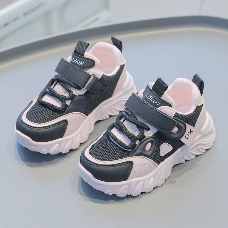 Children's sports shoes, white shoes for boys for leisure, soft sole