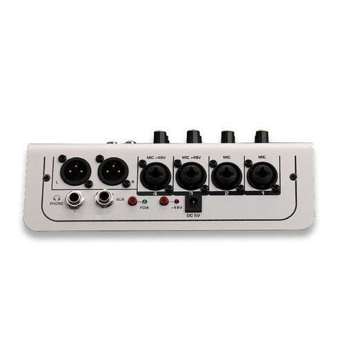 Small four-way mixer, home stage performance reverb Bluetooth effect MIX400 multi-function 6-way mixer