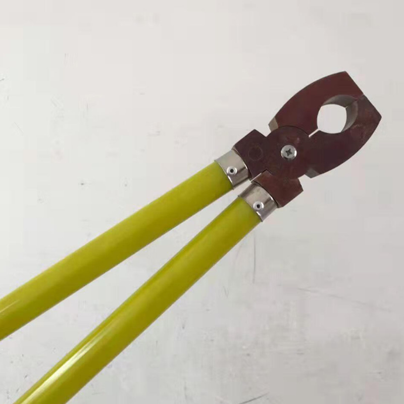 35kv绝缘夹钳 高压绝缘夹钳 电气安装绝缘夹钳 高压钳子带长手柄