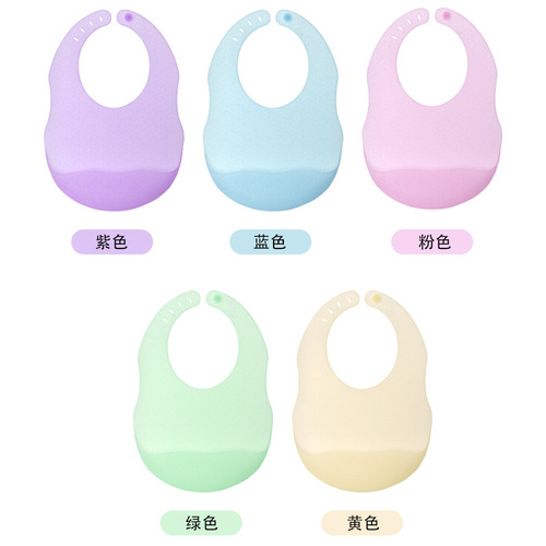 Youyou Children's Dining Bibs: Waterproof Baby Saliva Towels, Disposable Ultra-Thin Silicone BIBs for Summer